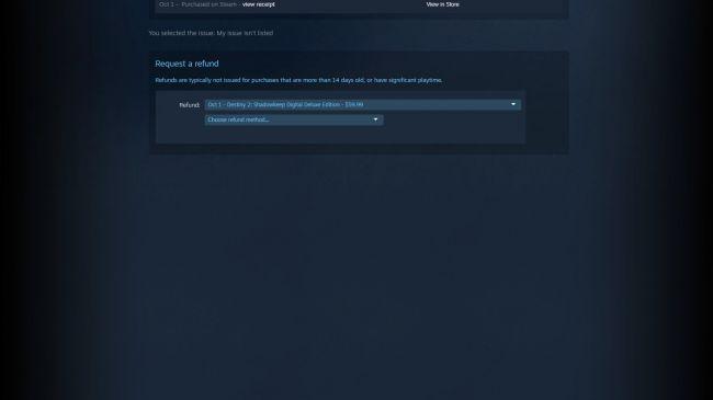 cum sa returnezi un joc Steam