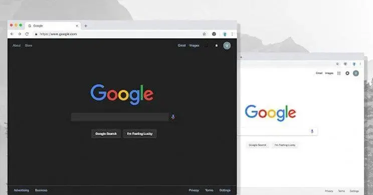 dark mode pentru Google Chrome