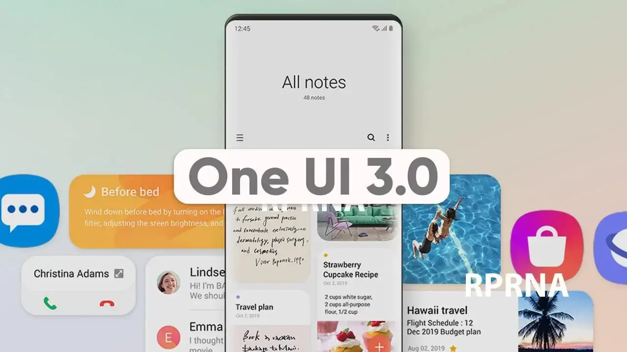 One UI 3.0