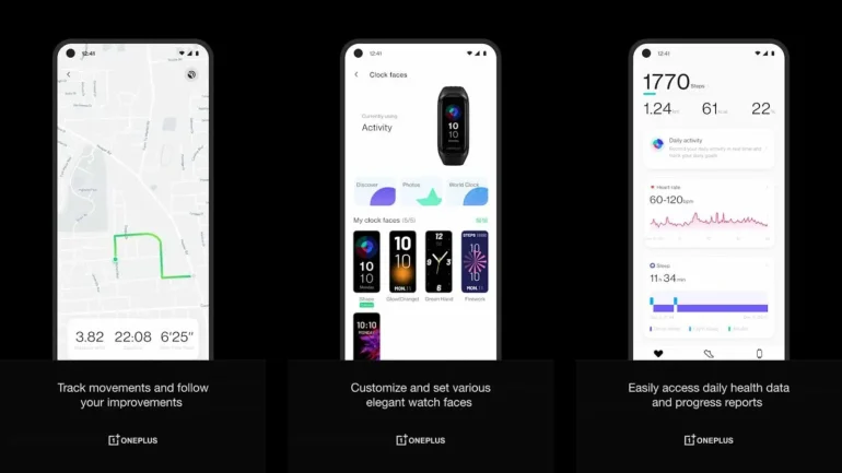 Aplicatia OnePlus Band a ajune oficial in Google Play Store jpg