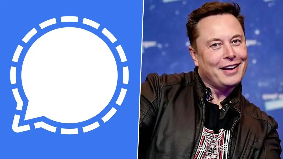 Elon Musk promoveaza Signal