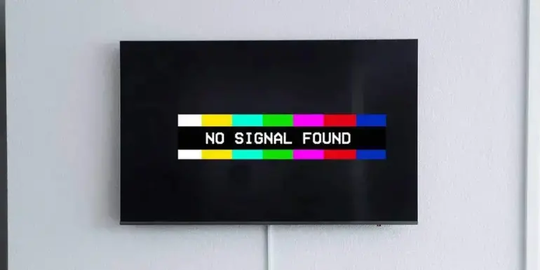 Lipsa semnal pe televizor