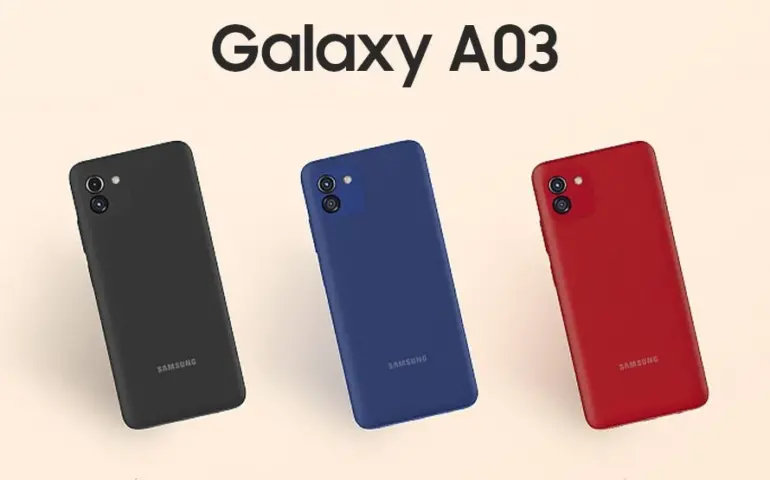 Samsung Galaxy A03 oficial