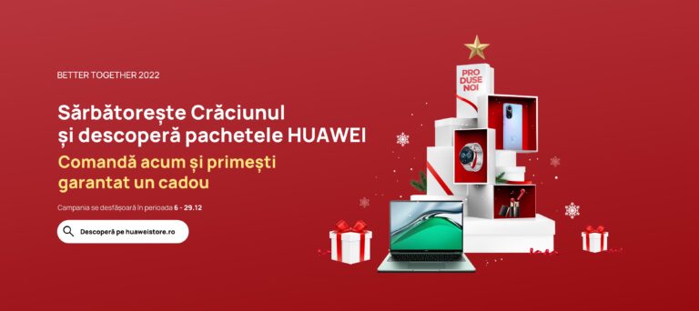 Oferte de Crăciun de la Huawei