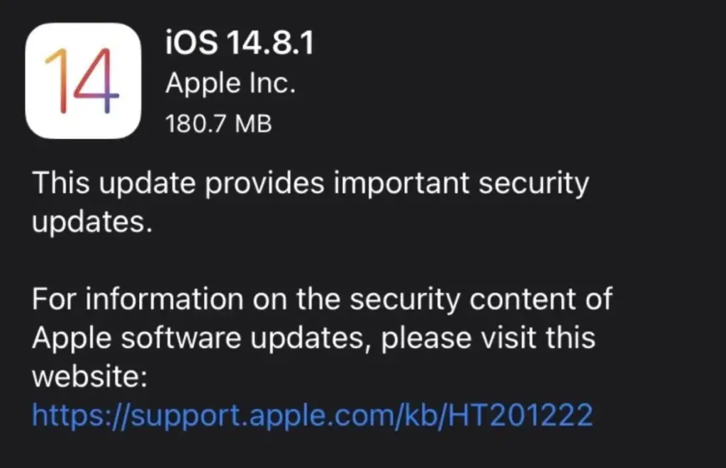 Apple îi obligă pe utilizatori să facă upgrade la iOS 15