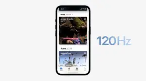 Apple va actualiza iPhone 13 Pro pentru ca aplicațiile să folosească 120 Hz