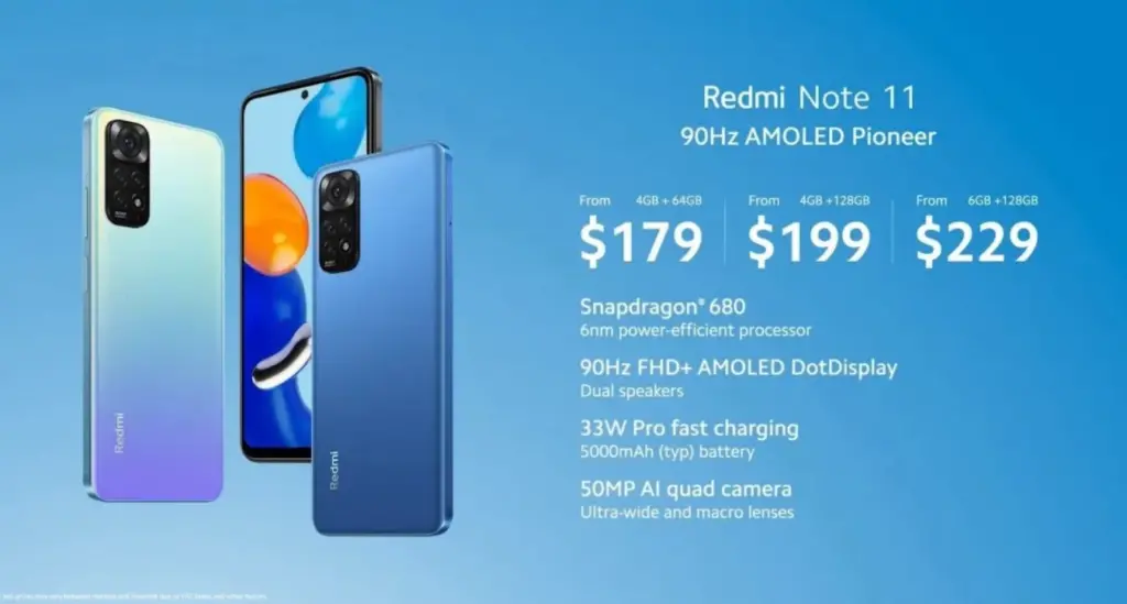 Redmi Note 11 la preț accesibil a fost lansat! Iată specificațiile și prețul