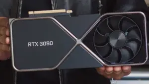 Placa video Nvidia RTX 3090 Ti este la vanzare la preţuri foarte mari