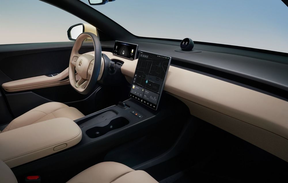 nio et5 interior