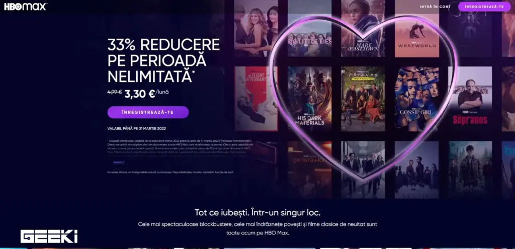 HBO Max în România de astăzi. Cât costă şi ce oferă?