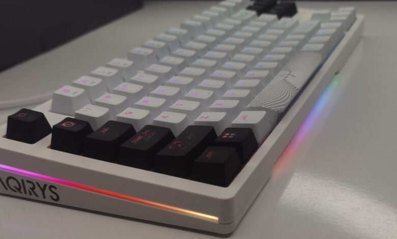 Review tastatură AQIRYS Aludra TKL 8