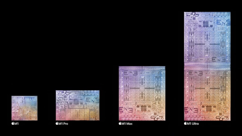 comparatie procesoare apple m1