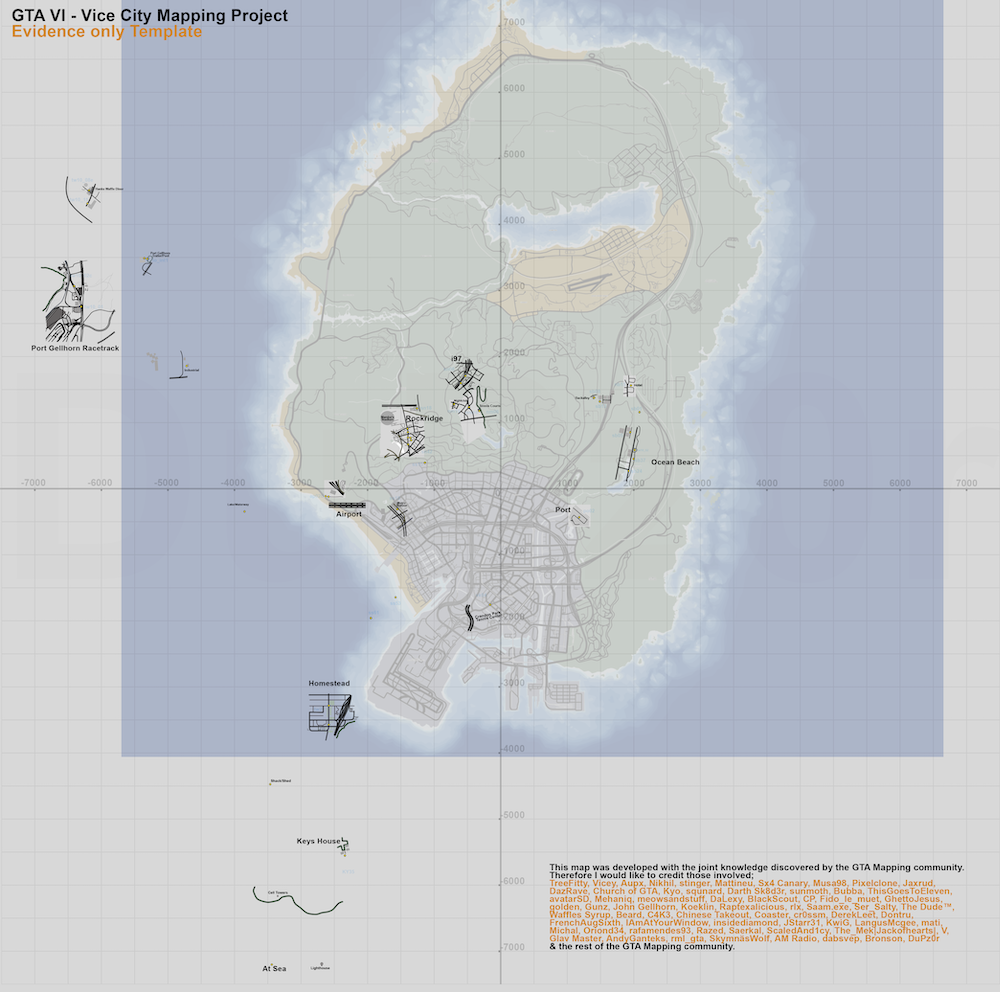 GTA 6 mapa