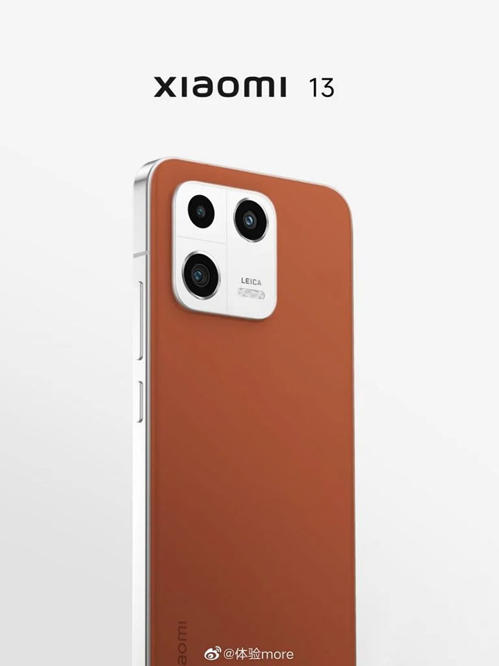 O nouă versiune Xiaomi 13 cu piele maro pe spate este dezvăluită pentru a ne arăta cât de frumos va fi următorul flagship Xiaomi