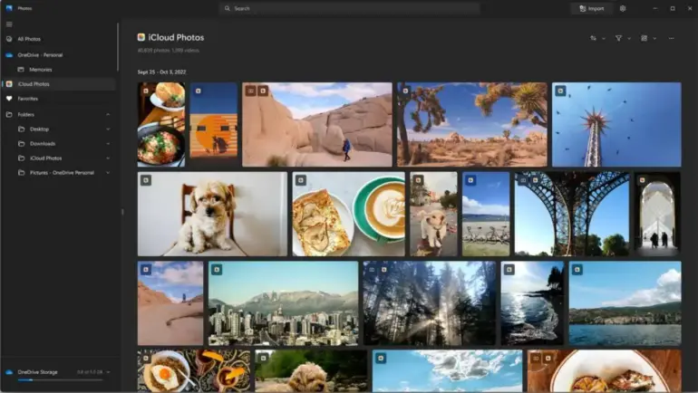 iCloud Photos este acum disponibil pentru Windows 11