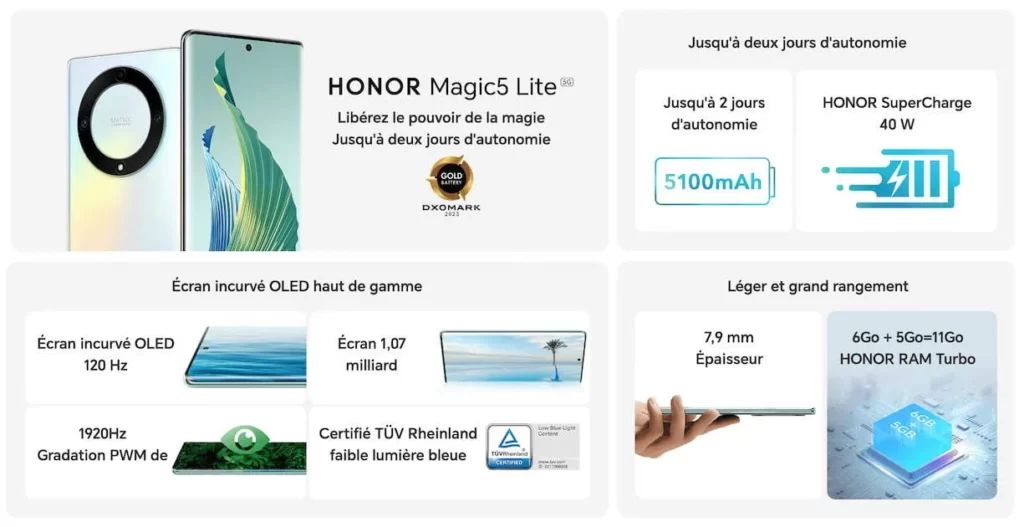 Honor Magic5 Lite