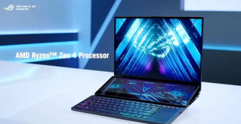 Asus lanseaza laptopuri cu AMD Ryzen 7000 bazate pe Zen 4 de la AMD