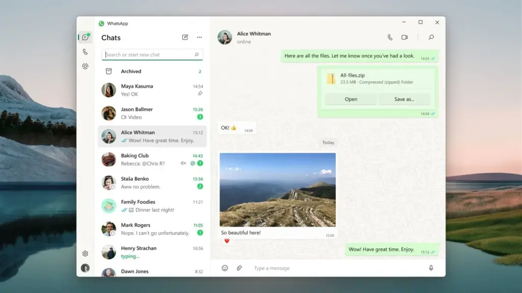 WhatsApp anunță o nouă aplicație desktop