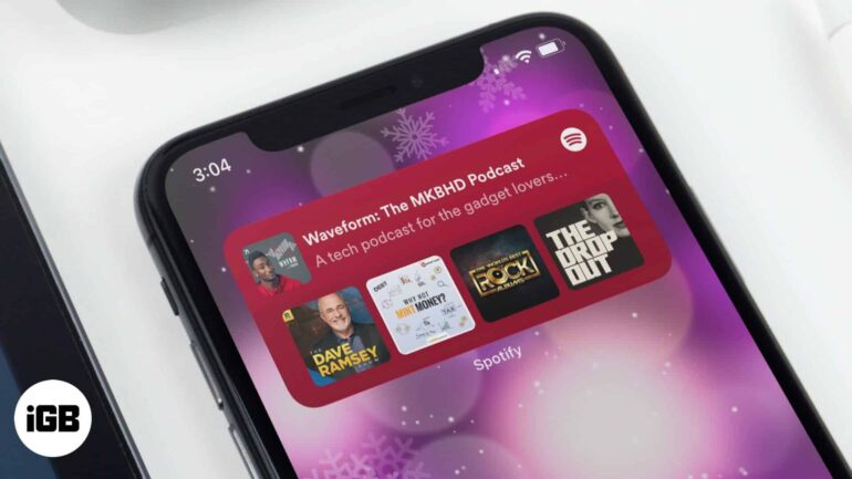 Spotify adaugă suport pentru widget-uri iOS 16 pentru ecranul de start și blocare
