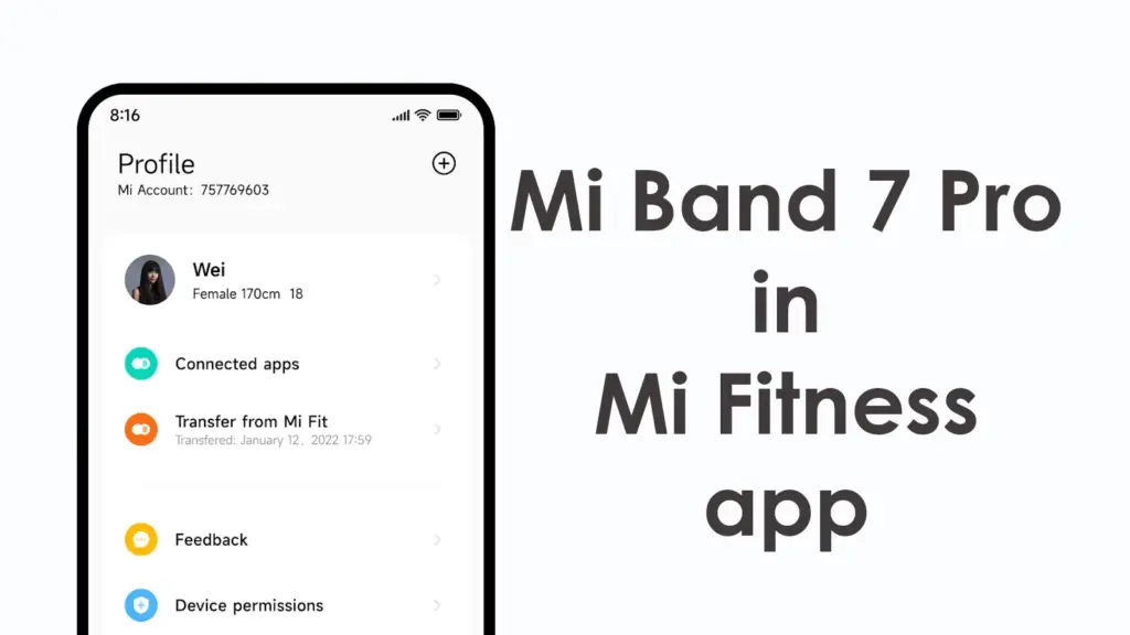 Xiaomi Smart Band 7 Pro