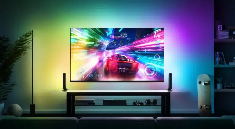 QLED Q80C_Hue Sync