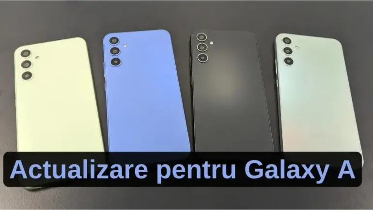 Samsung lansează actualizarea din august 2023 pentru Galaxy A04s și A52s