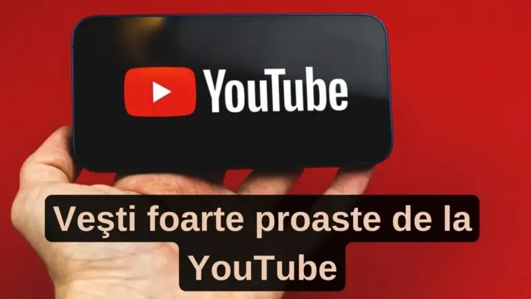 YouTube aduce veștiri proaste pentru utilizatorii săi