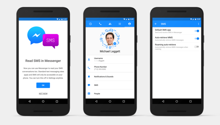 Facebook Messenger renunță la suportul pentru SMS