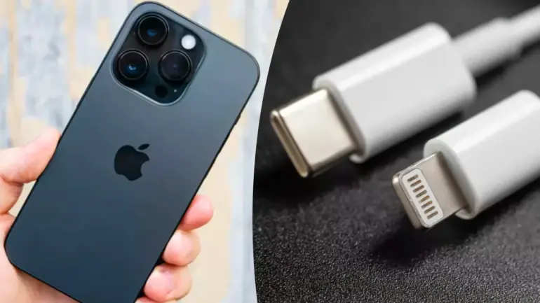 USB Type-C de pe iPhone 15