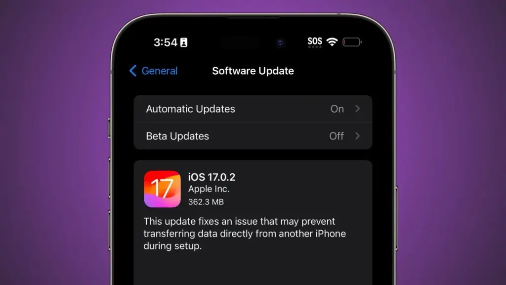 iOS 17.0.2