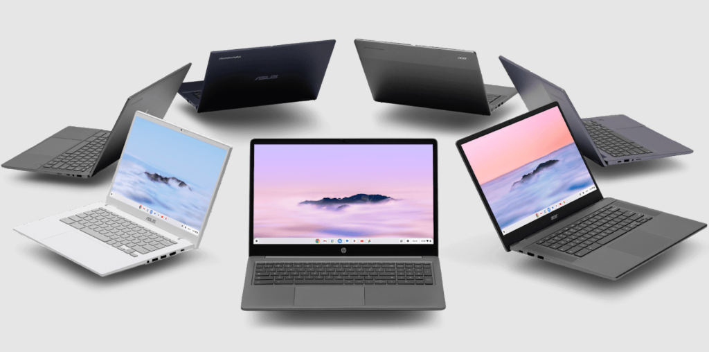 chromebook plus laptops