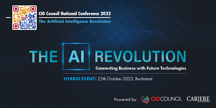 CIO COUNCIL NATIONAL CONFERENCE „The Artificial Intelligence Revolution. Connecting Business with Future Technologies”