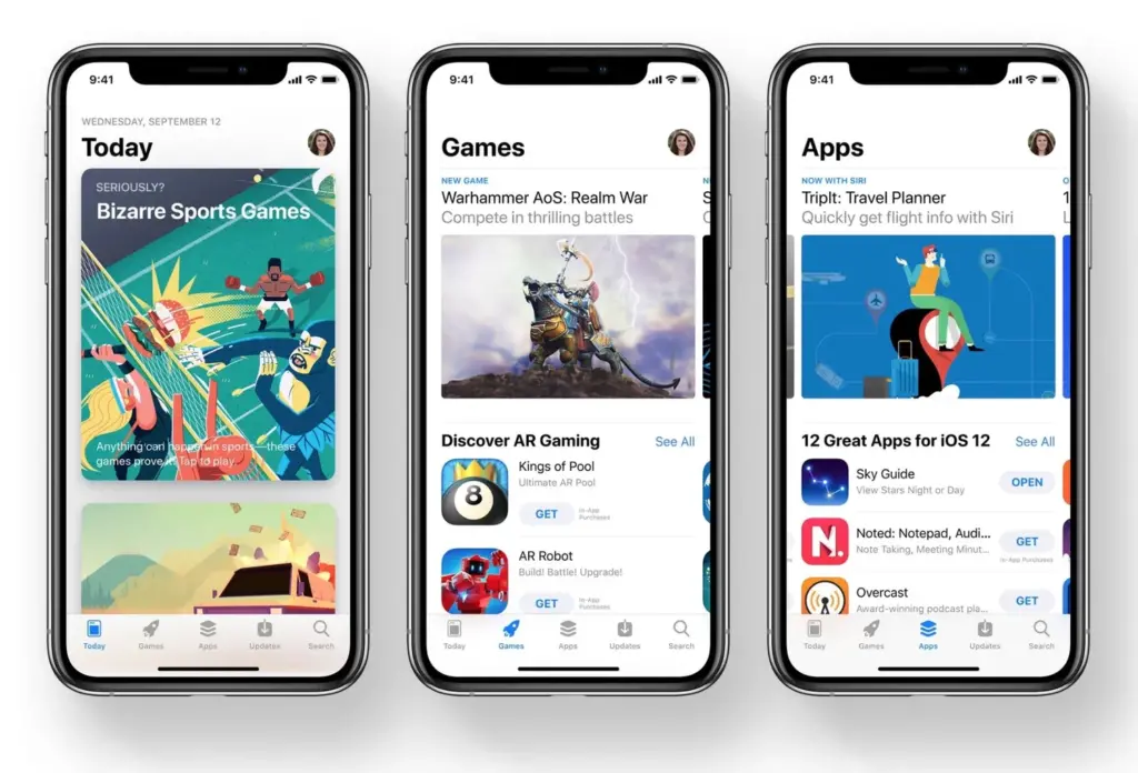 Aplicații din Afara App Store pe iPhone-uri