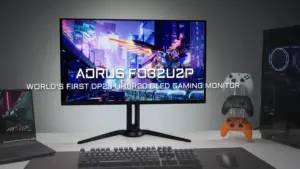 Gigabyte lansează trei noi monitoare de gaming OLED sub brandul Aorus