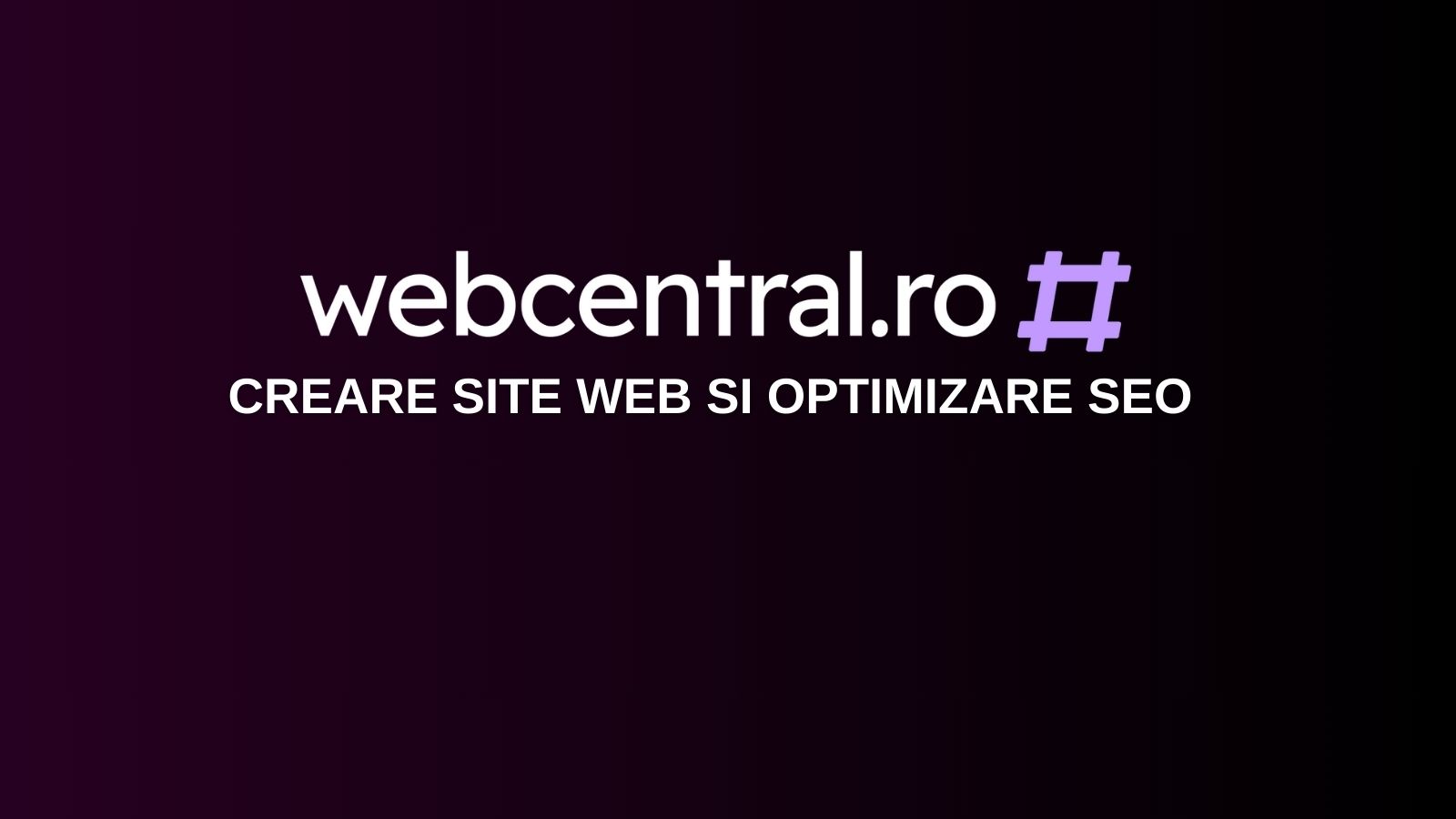 WebCentral.ro – Alegerea Ideală pentru Creare Site Web Ieftin și de Calitate